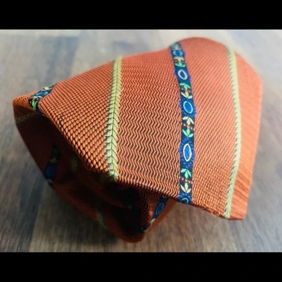 Faberge Woven Silk Striped Tie